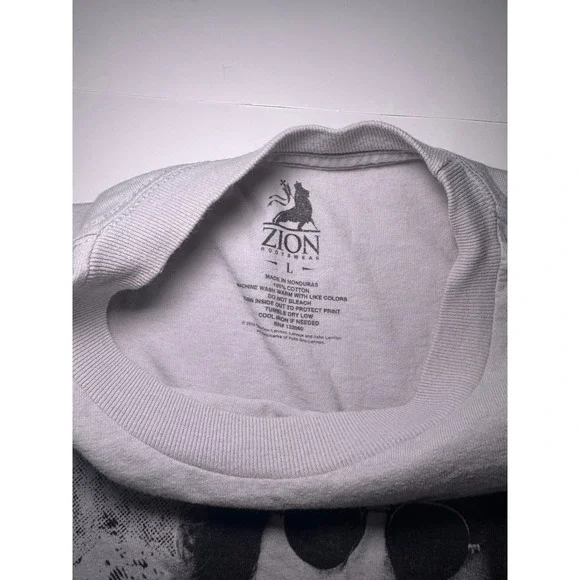 Unisex GUC Zion Rootswear John Lennon I Love New York City Iconic Tee Size L - Picture 7 of 8